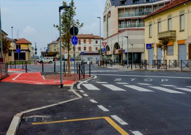 İtalya sokak düzeni.