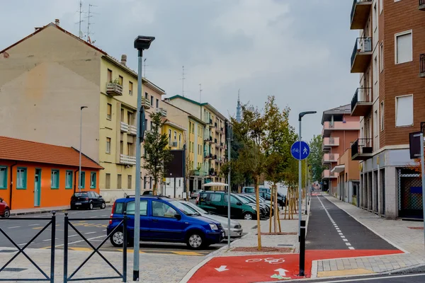 Układ ulic w Włochy. — Zdjęcie stockowe