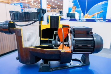 Yüzme havuzu tiraj pompası ön filtresi, kaba filtresi