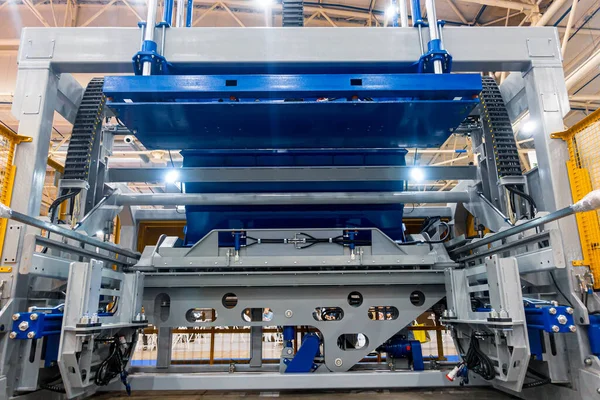 Máquina Vibroforming Para Producción Elementos Prefabricados Para Cualquier Tipo Infraestructura — Foto de Stock