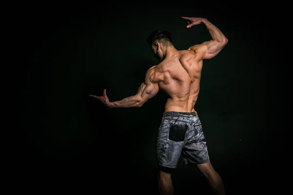 Super tělo fitness modelu — Stock fotografie