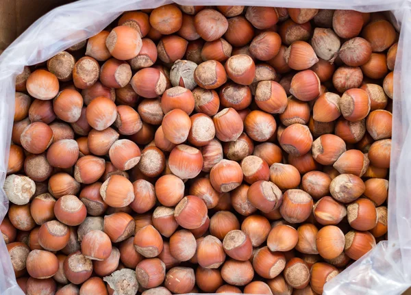 Birçok fındık çantada olduğunu