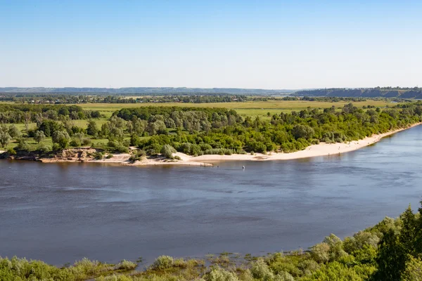 Broad River in the summer — Stock Photo, Image