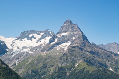 Dağ manzarası. Caucasus sonbahar görünümü