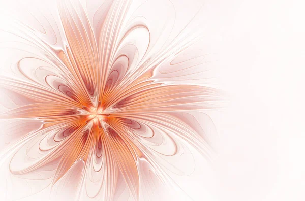Абстрактный Розовый Цветок Светлом Фоне Пространством Копирования — стоковое фото
