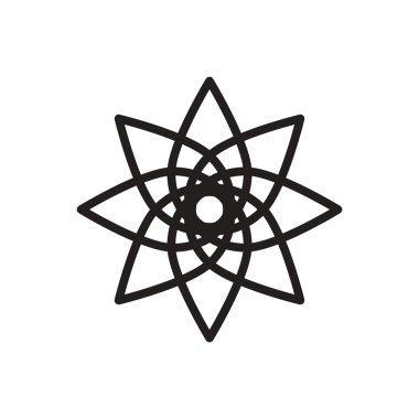 siyah vektör simgesi beyaz arka plan Ramazan Festivali