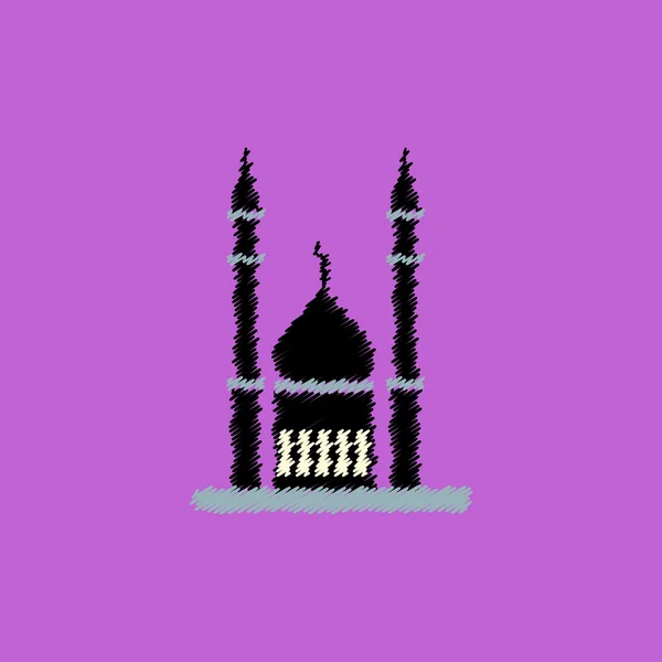 Plochá vektorové ikony designu kolekce Ramadán festival — Stockový vektor