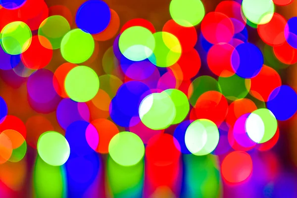 Multi Colored Bokeh Bright Background Abstract Picture Illustration — Stock Photo, Image