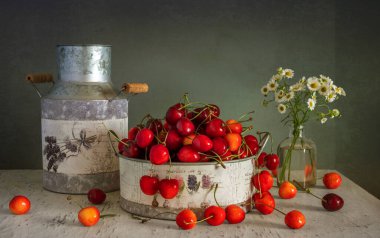 Olgun böğürtlenler ve mis kokulu kır çiçekleriyle dolu bir hayat.