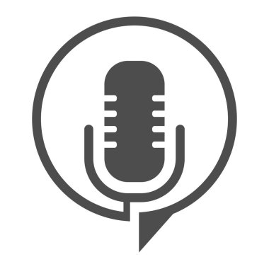 podcast logo tasarım şablonu