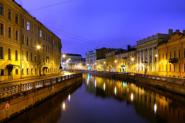 Αγία Πετρούπολη. ποταμό moika — Φωτογραφία Αρχείου