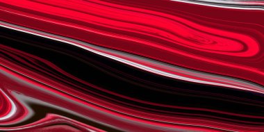 Kırmızı ve siyah sıvı soyut lüks arka plan tasarımı