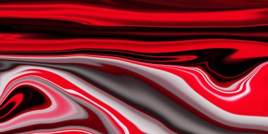 Bu canlı soyut sıvı mermer arka plan dinamik kırmızı ve siyah girdaplar içerir, modern web tasarımı, kozmetik ambalaj, yaratıcı sanat projeleri ve yüksek kontrastlı dijital duvar kağıtları için mükemmeldir..