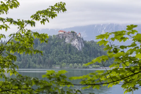 Lake Bled üzerinde kale