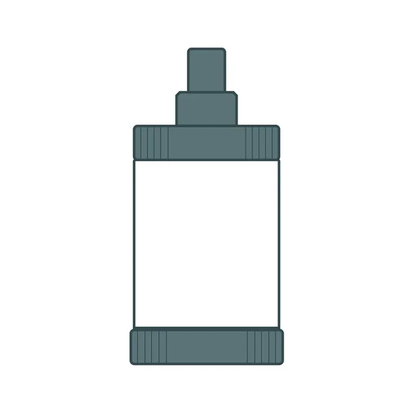 Icono plano del componente de cigarrillos electrónicos . — Archivo Imágenes Vectoriales