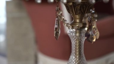 Dekorasyon lamba. Dekor. Mobilyalar. Kristal.