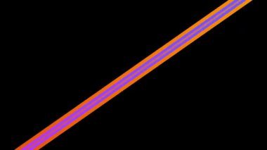 Siyah Arkaplan Modern Hareket Tasarımı Üzerine Soyut Çapraz Çok Renkli Çizgiler Animasyonu