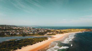 Northern Beaches, Avustralya, Dee Neden Okyanus Manzarası, Avustralya Banliyösü.