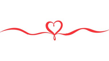 Çeşitli uygulamalar ve dijital projeler için uygun tek bir çok yönlü aşk kalp ikonu tasarımı