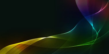 Özet satırları. Parlak neon satırları. arka plan kılavuz çizgilerinin