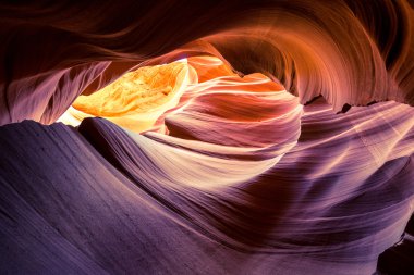 Arizona 'daki Aşağı Antilop Kanyonu