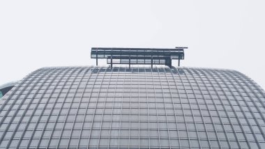 Mimarinin Düşük Açı Görünümü Arkaplan, İş, Modern Mimarlık Binası Arkaplanı, Boşluğu Kopyala