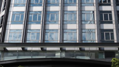 Mimarinin Düşük Açı Görünümü Arkaplan, İş, Modern Mimarlık Binası Arkaplanı, Boşluğu Kopyala