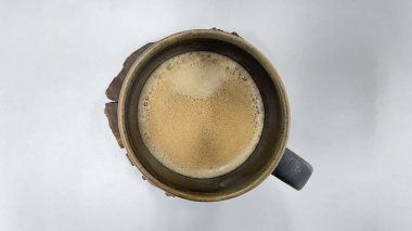 Kahve fincanı, Masada Kahve, Üst Manzara, Balkon Odası, Kopya Boşluğu...,