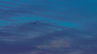 Bulut şafak gökyüzü zaman atlamalı