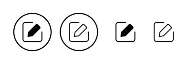 Simge logo tasarımını düzenle. Belge imza ve sembolünü düzenle. Metin simgesini düzenle. Kalem. kaydolun