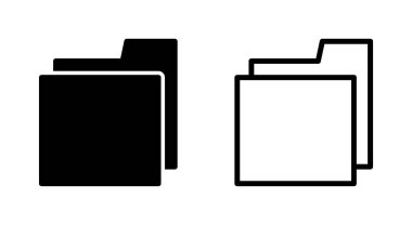Uygulamalar ve web siteleri için dizin simgesi. Dizin işareti ve sembol. arşiv