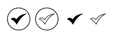 İşaret simgesi logo tasarımını kontrol et. İşaret işareti ve sembol