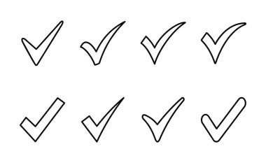 İşaret simgesi vektörünü kontrol et. İşaret işareti ve sembol