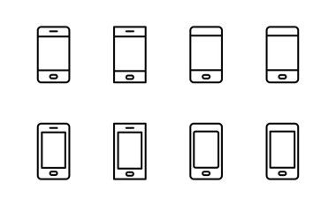 Telefon simgesi vektörü. Çağrı kodu ve sembol. telefon sembolü