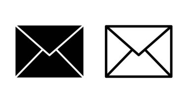 Uygulamalar ve web siteleri için e- posta simgesi. e-posta işareti ve sembol. E- posta simgesi. Zarf simgesi
