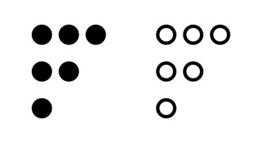 Uygulamalar ve web siteleri için menü simgesi. Web menü işareti ve sembol. Hamburger menüsü sembolü