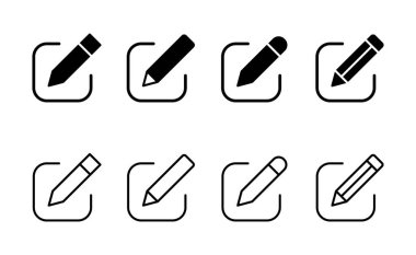 Simge vektörünü düzenle. Belge imza ve sembolünü düzenle. Metin simgesini düzenle. Kalem. kaydolun