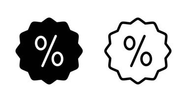 Uygulamalar ve web siteleri için indirim simgesi. İndirim etiketi ve sembolü