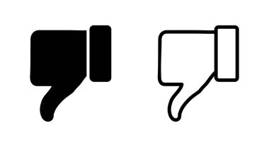 Simge vektöründen nefret ediyorum. İşaret ve sembolden hoşlanmaz. Elin başparmağın aşağıda