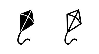 Uygulamalar ve web siteleri için Kite simgesi. Uçurtma işareti ve sembol