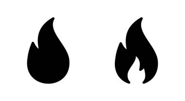 Uygulamalar ve web siteleri için simgeyi ateşle. ateş işareti ve sembol