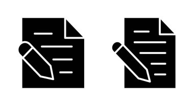 Uygulamalar ve web siteleri için not simgesi. not defteri işareti ve sembol