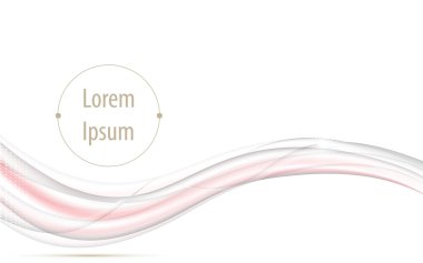 Soyut kırmızı dalga desen arka plan