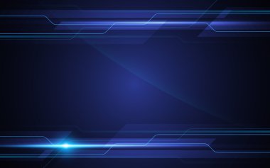 Dijital futuristik hız teknolojik altyapı