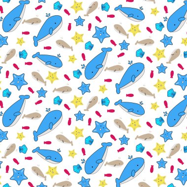 Denizaltı Kusursuz Desen