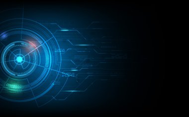 Soyut teknoloji yenilik konsepti 