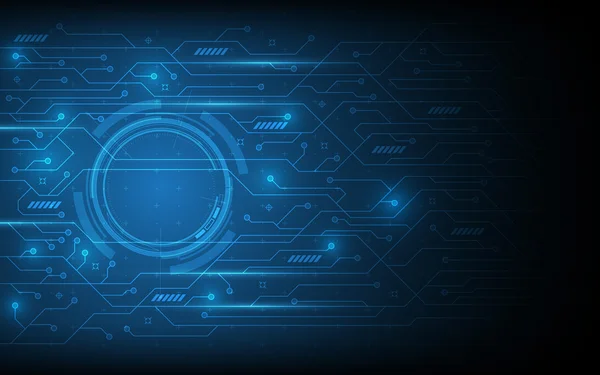 Abstracte circuit patroon achtergrond — Stockvector