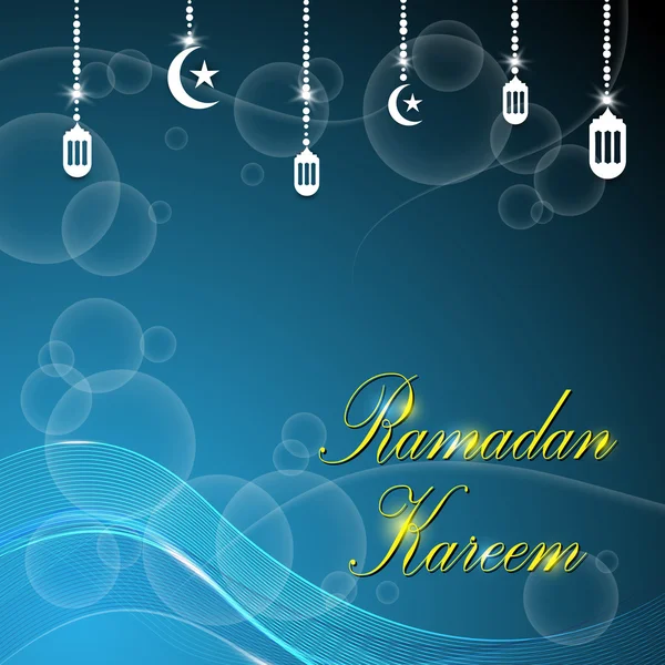 Ramadan Kareem Bakgrund — Stock vektor