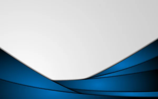 Garis biru desain abstrak latar belakang - Stok Vektor
