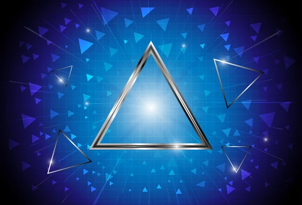 Triangles abstract background — Stock Vector